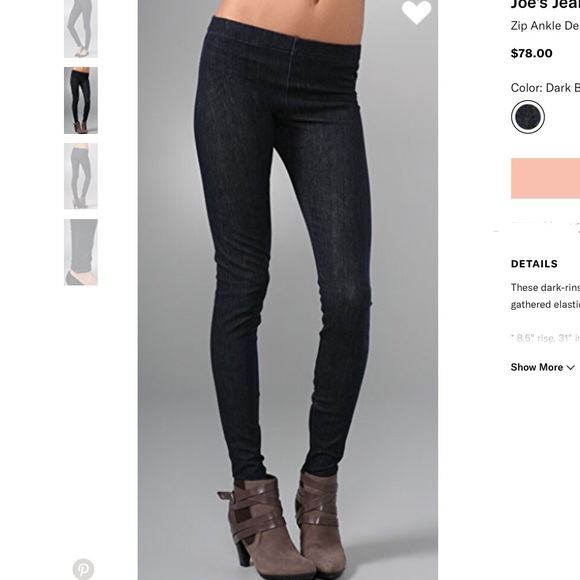 NWT Joe’s Joes Jeans The Legging U.S.A. - Picture 3 of 8